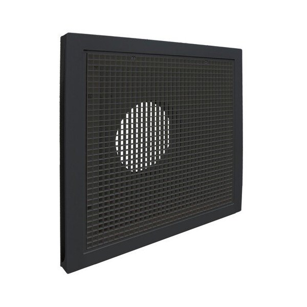 12 In Blk Filter Grille
